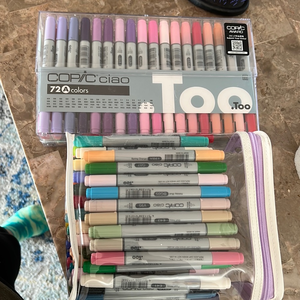 COPIC ciao 3 full sets